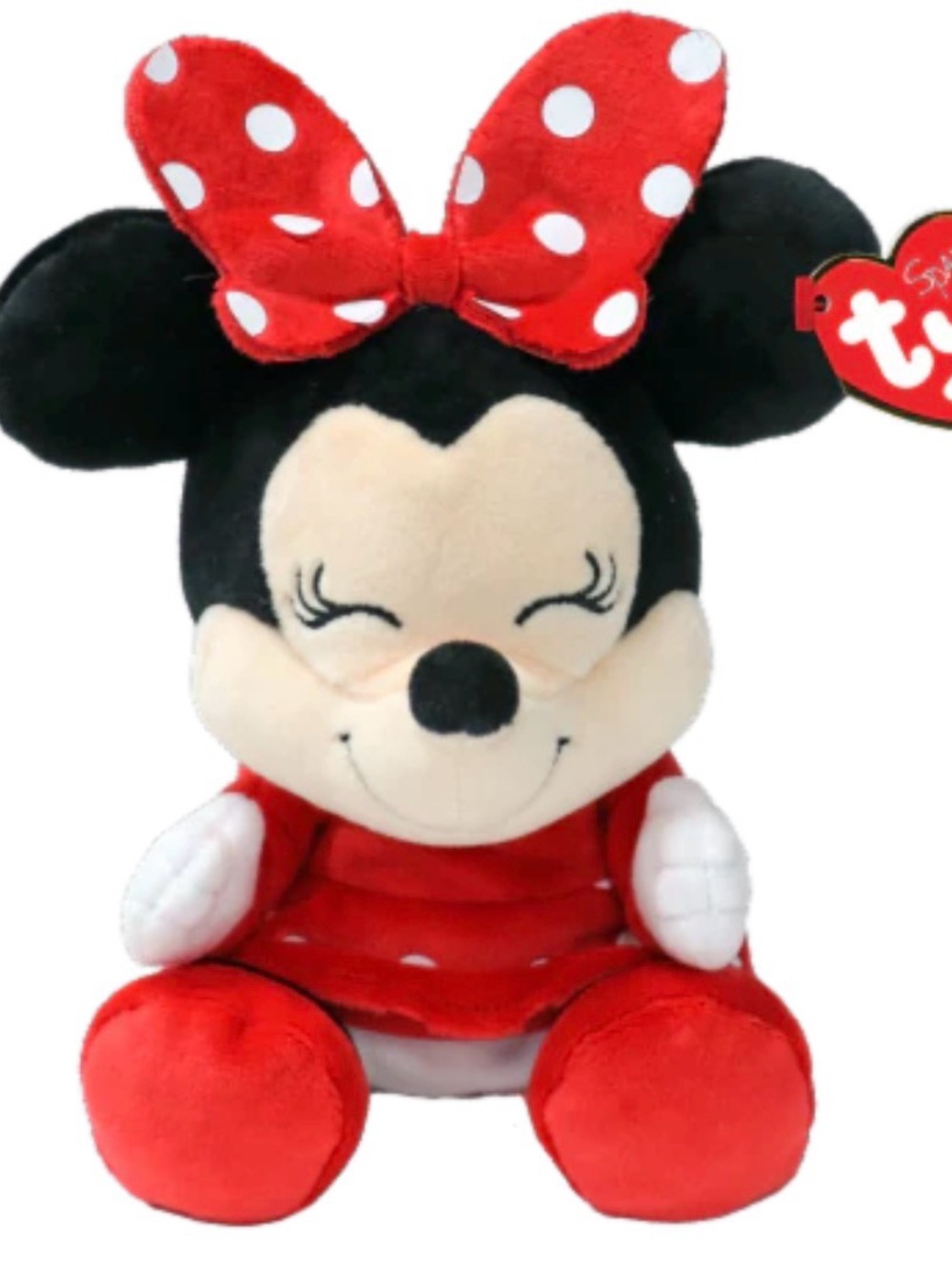 Disney Minnie Mouse Plush - Red, Black, White